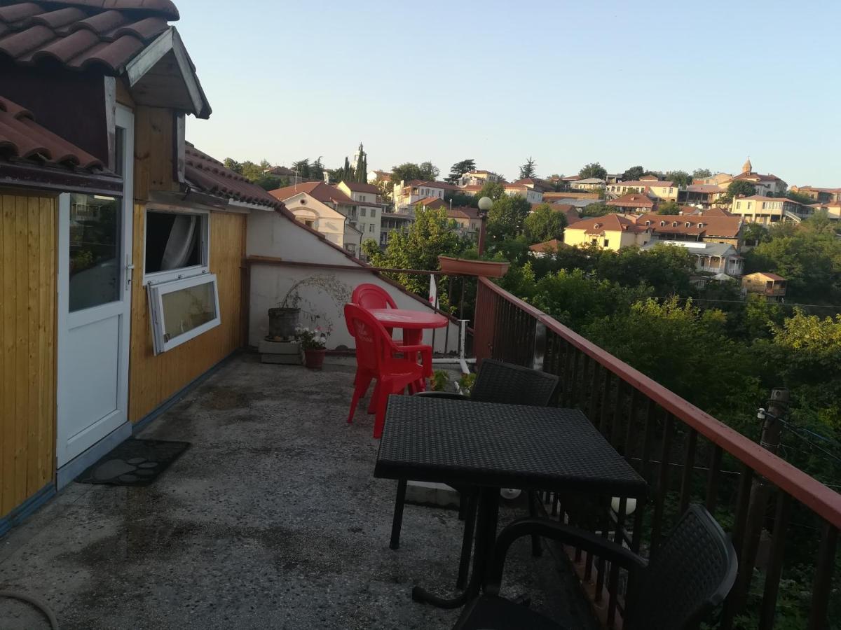 Three Gracia Hotel Sighnaghi Bagian luar foto