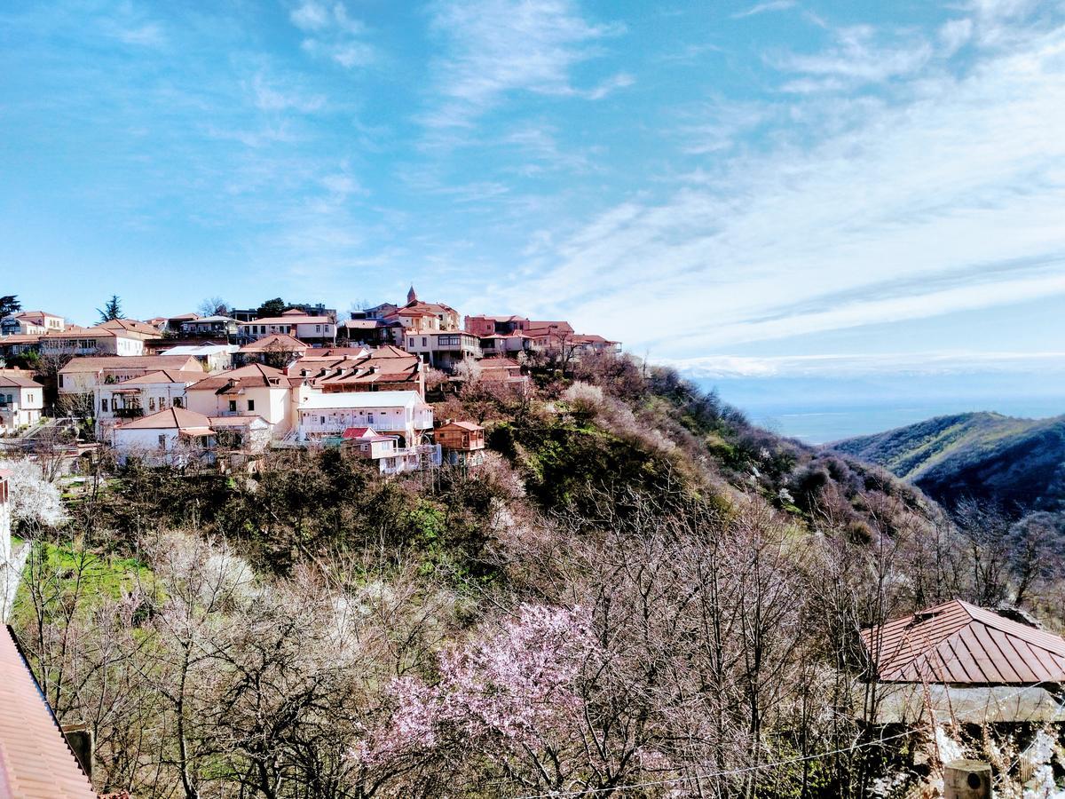Three Gracia Hotel Sighnaghi Bagian luar foto