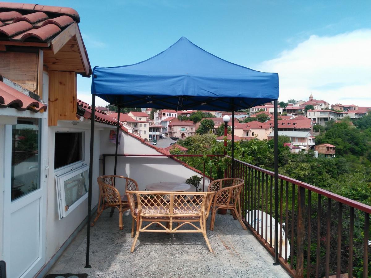 Three Gracia Hotel Sighnaghi Bagian luar foto