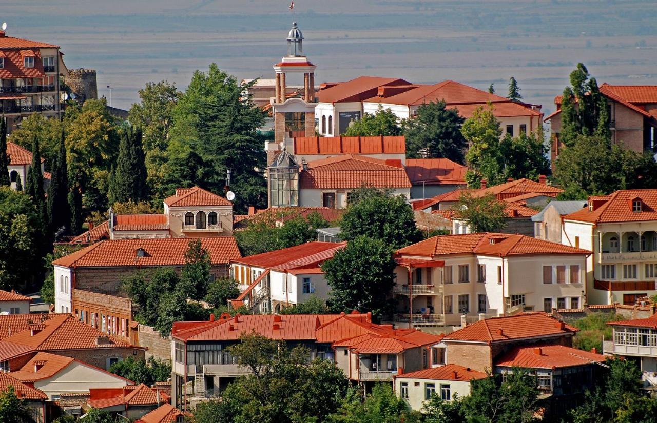 Three Gracia Hotel Sighnaghi Bagian luar foto